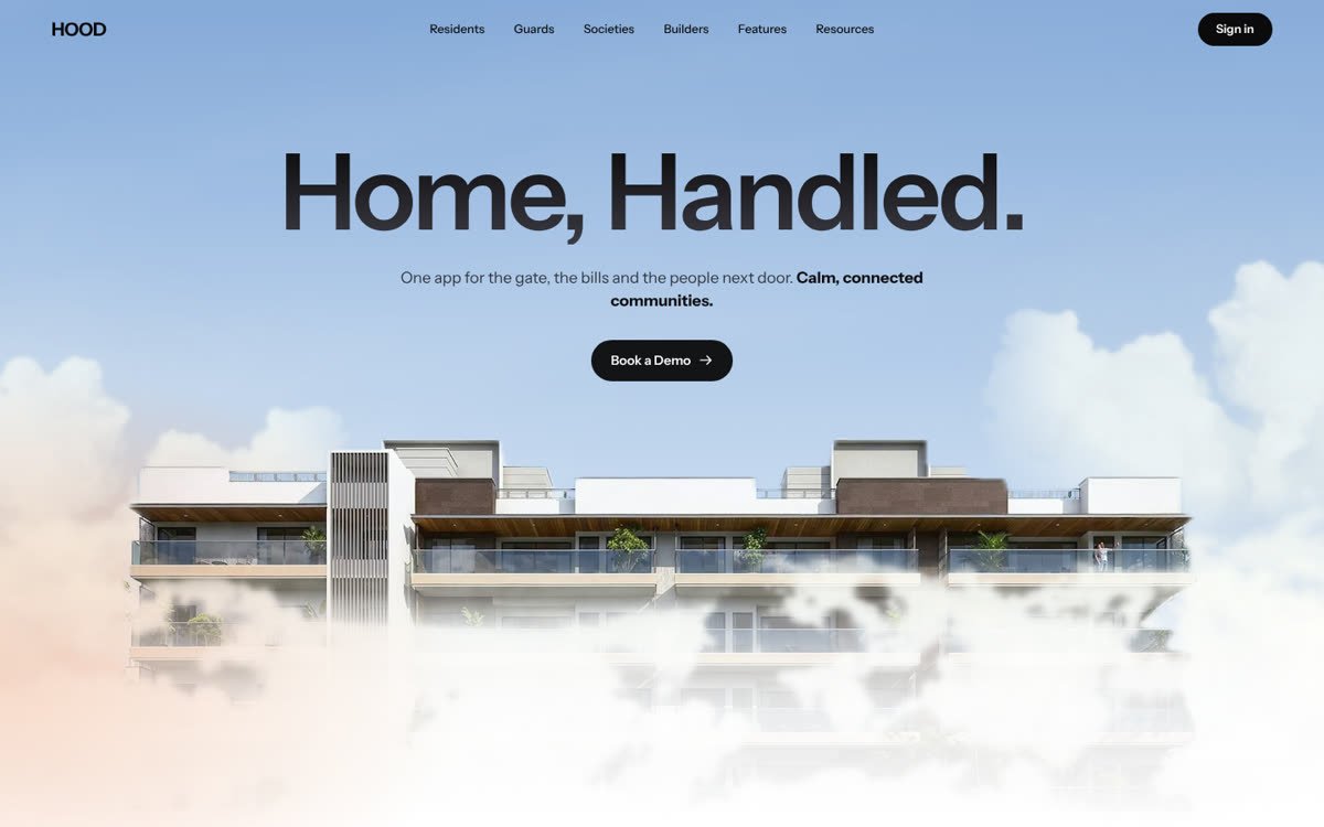Hood website