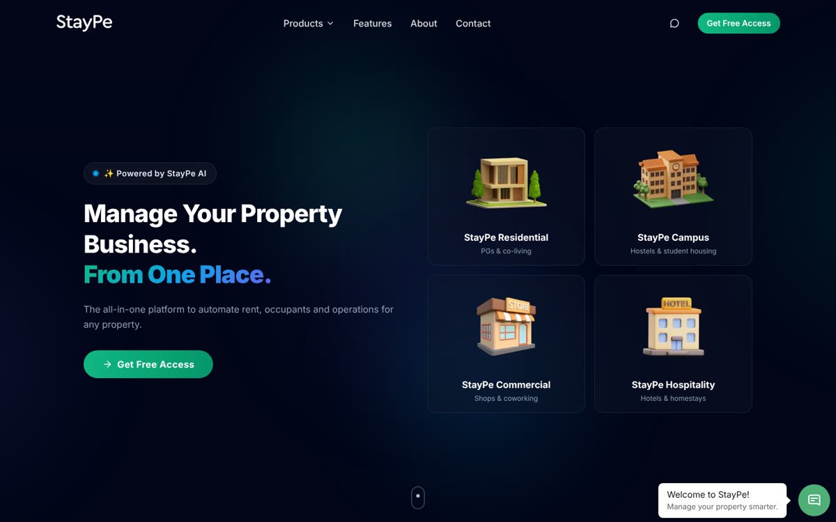 StayPe website